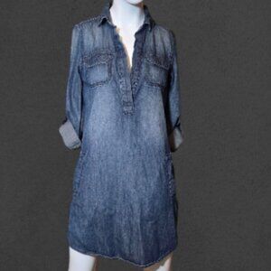 Blue Denim Jean JOE FRESH Minidress sz XS